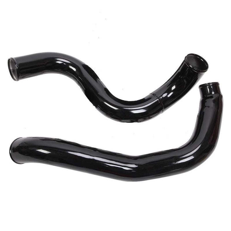 MOOSUN Turbo Intercooler kit Pipe Boot for Ford 6.0L CAC Intercooler Pipe Boot kit 03-07 Tube Powerstroke for Ford F250 F350 F450 F550 (Black) - Image 3